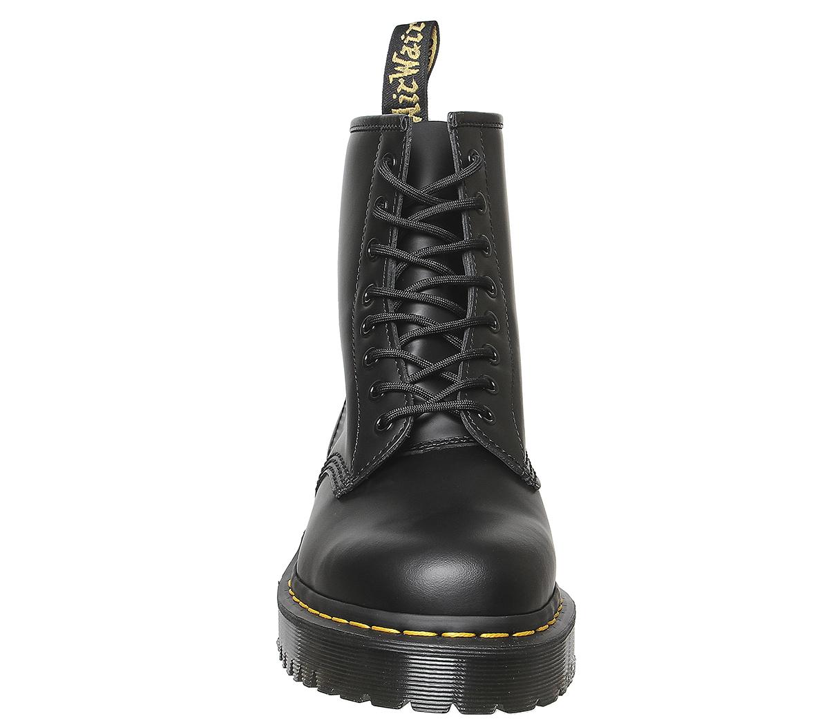 dr martens 1460 8 eye bex boots in black
