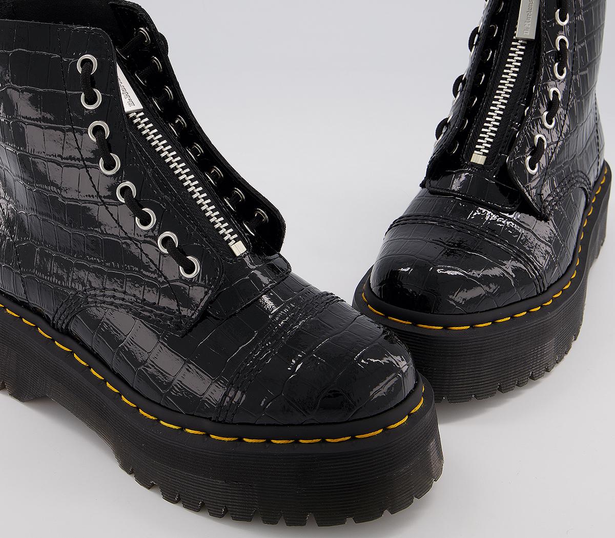 dr martens sinclair croc boots