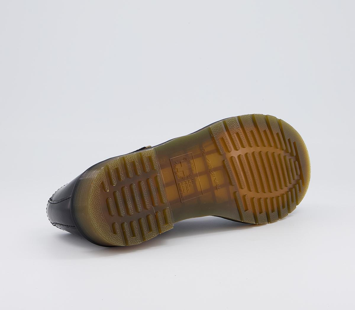 Dr. Martens Polley T Bar Shoes Black - Flat Shoes for Women