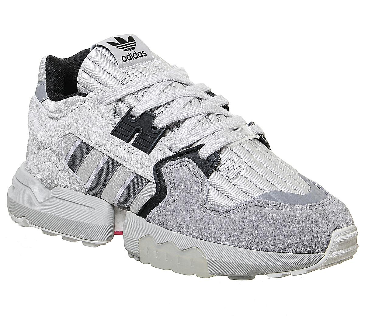 adidas originals zx torsion trainers in grey