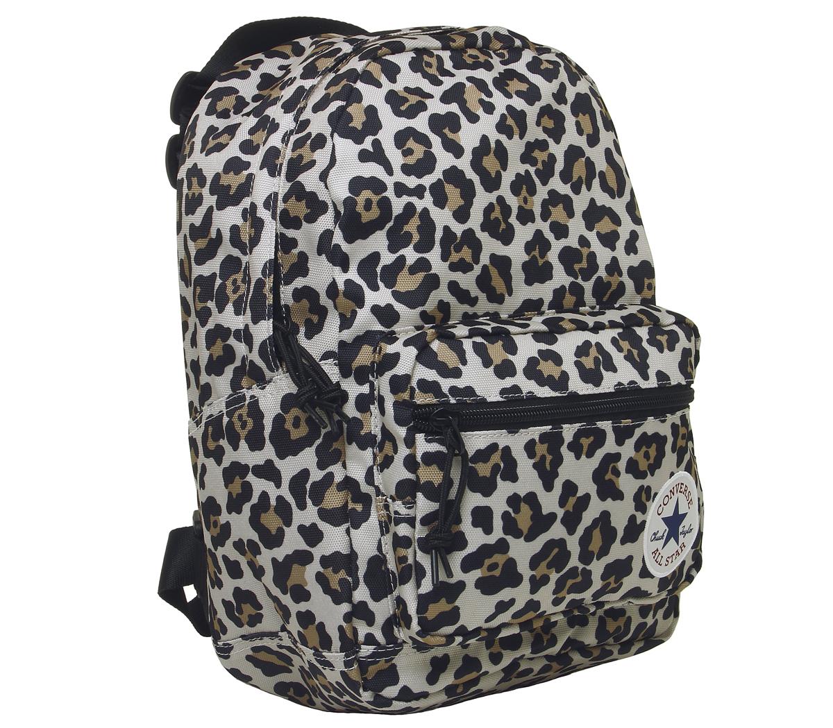 converse leopard backpack