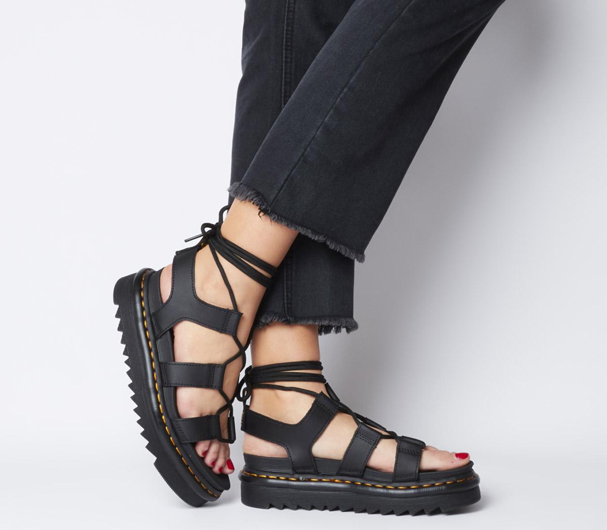 doc marten lace up sandals