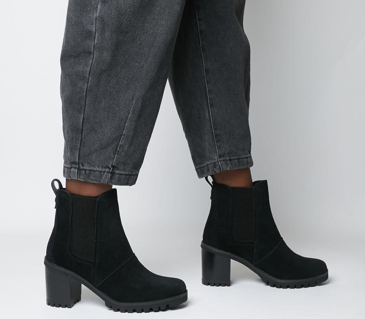 ugg block heel boots