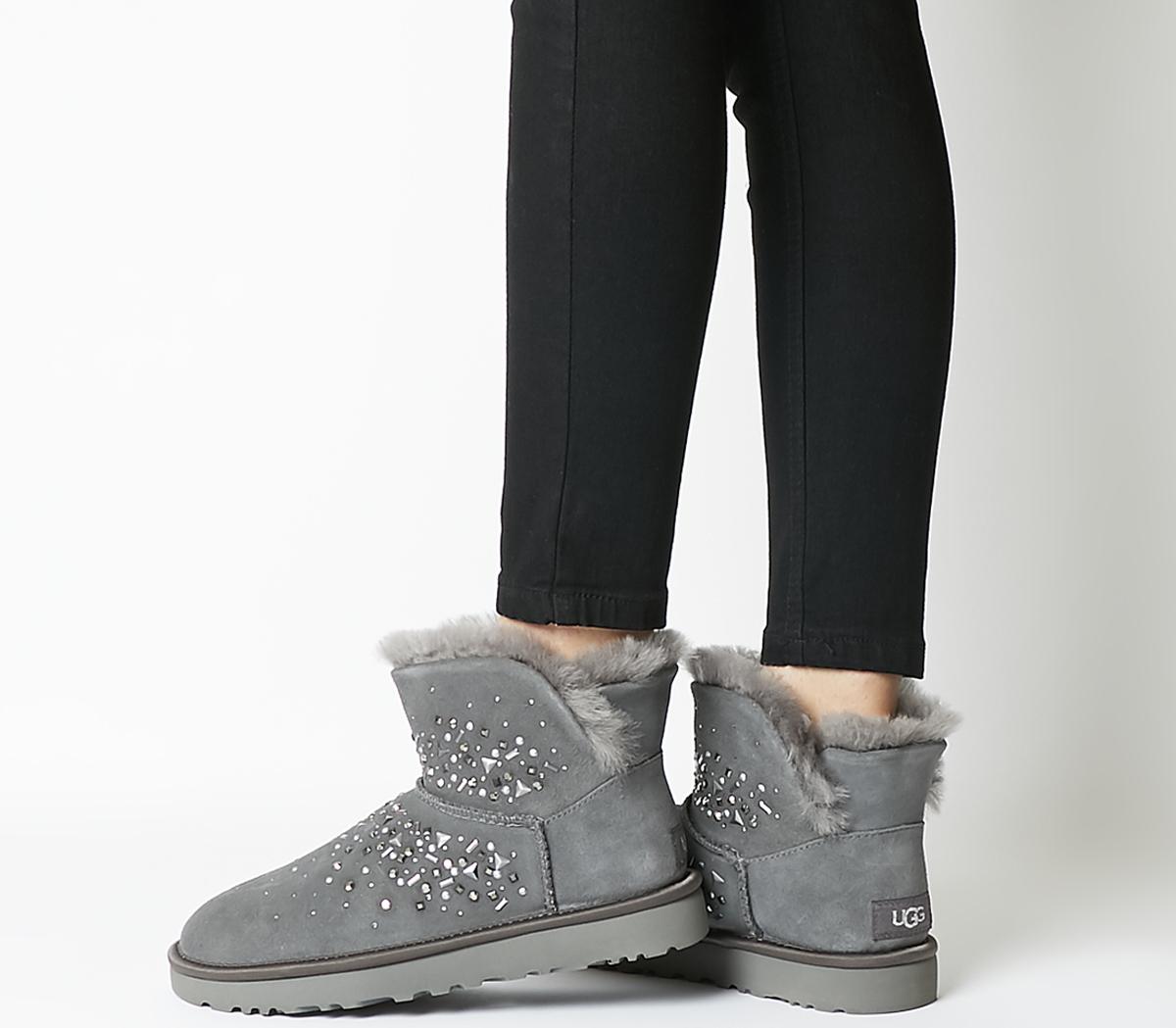 charcoal grey ugg boots