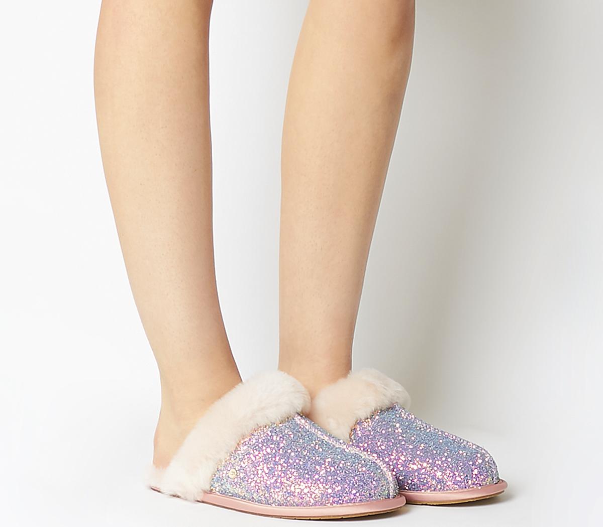 pink sparkly ugg slippers