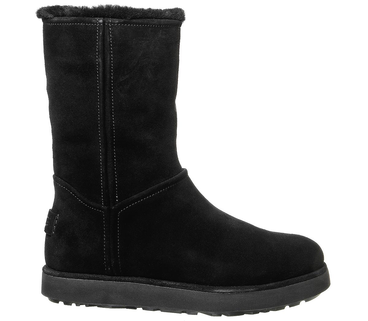 ugg boots classic short blvd schwarz