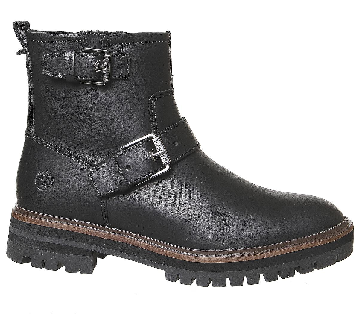 london square biker boot for women in brown