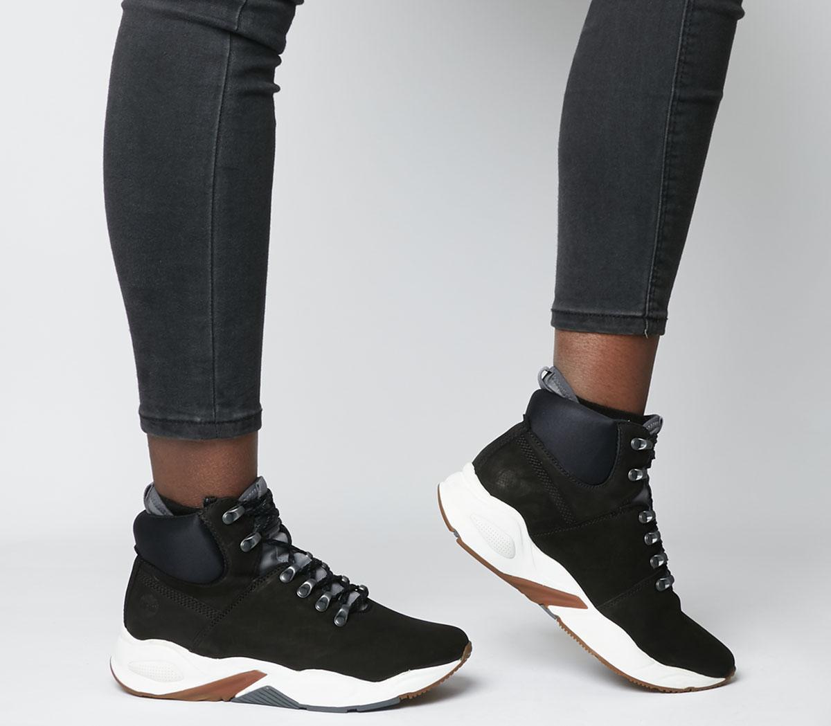 timberland womens black ankle boots