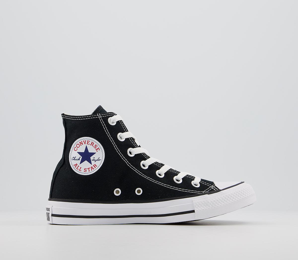 converse all star high tops black