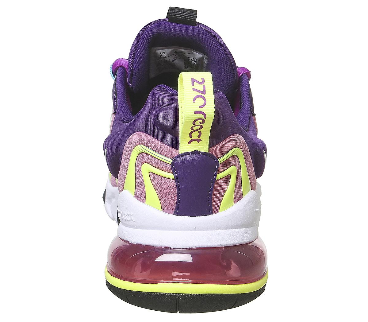 nike air max 270 react eng eggplant