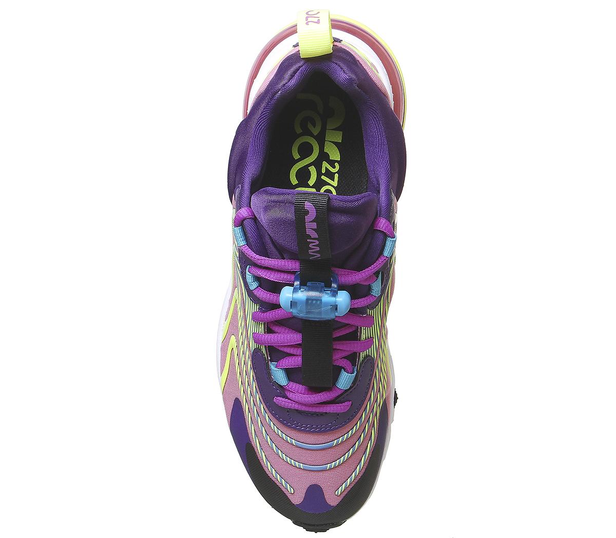 nike air max 270 react eng eggplant