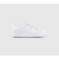 air force 1 shadow trainers white