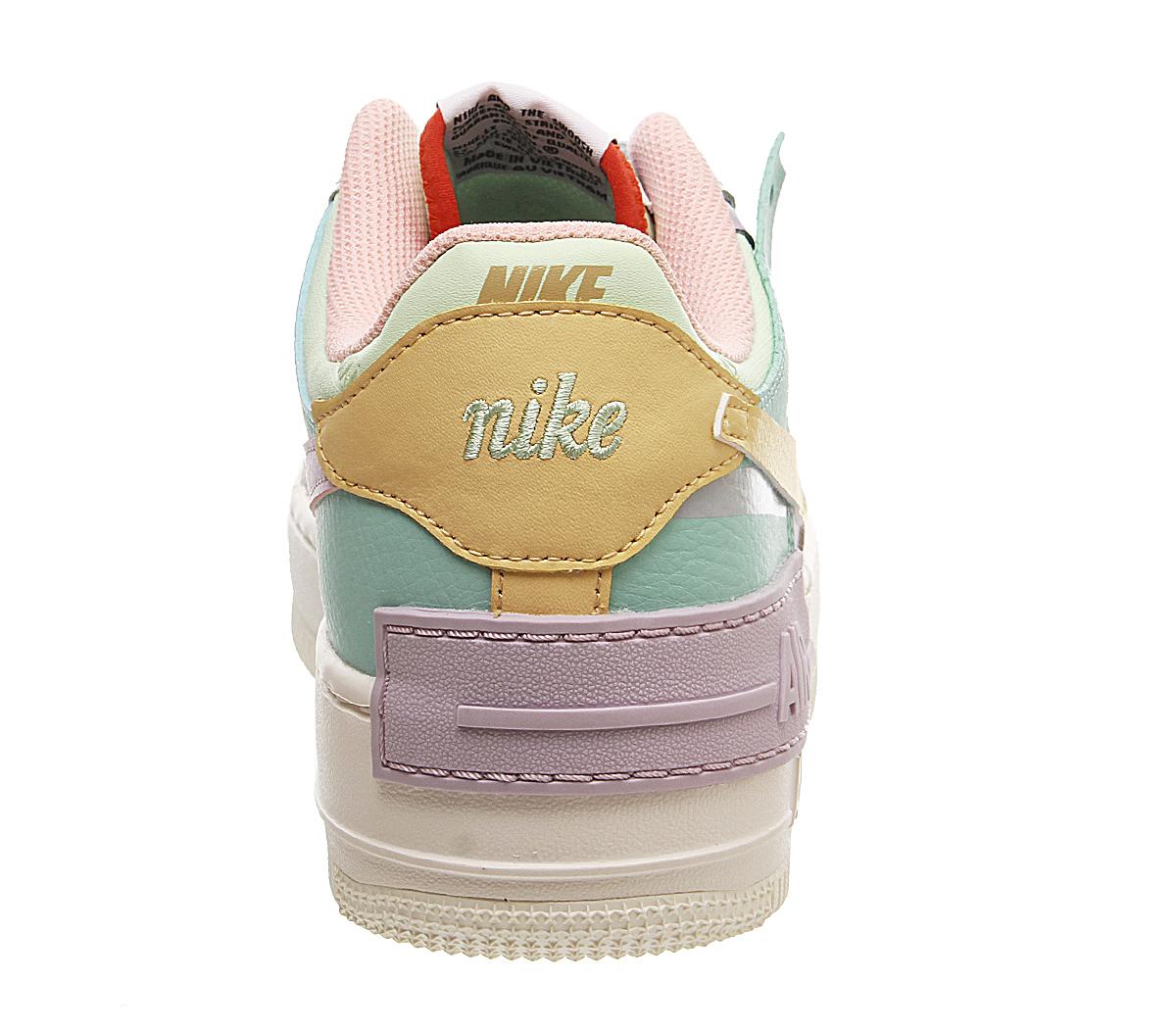 air force 1 shadow trainers pale ivory celestial gold tropical twist