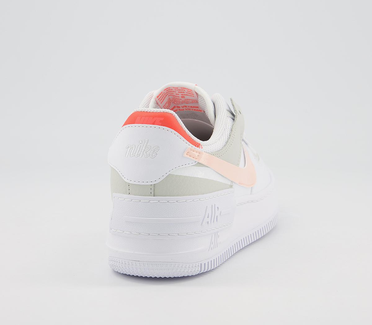 air force 1 shadow trainers white