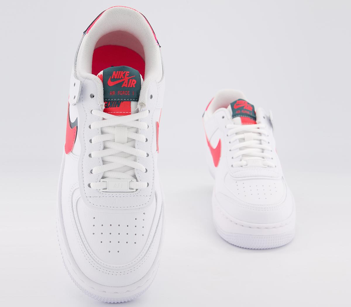 nike zoom air fire trainers in off white and red