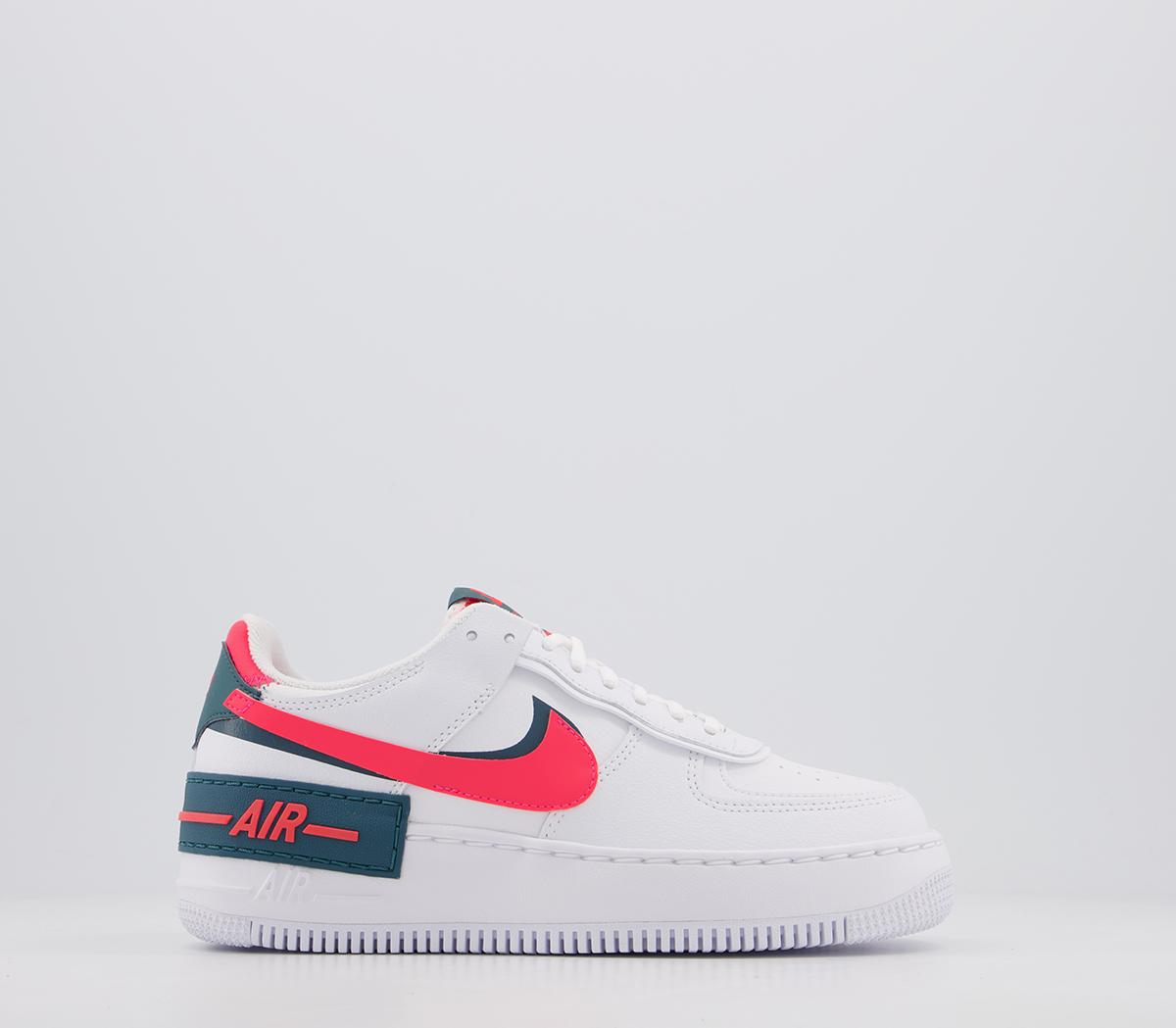 nike air force 1 shadow red