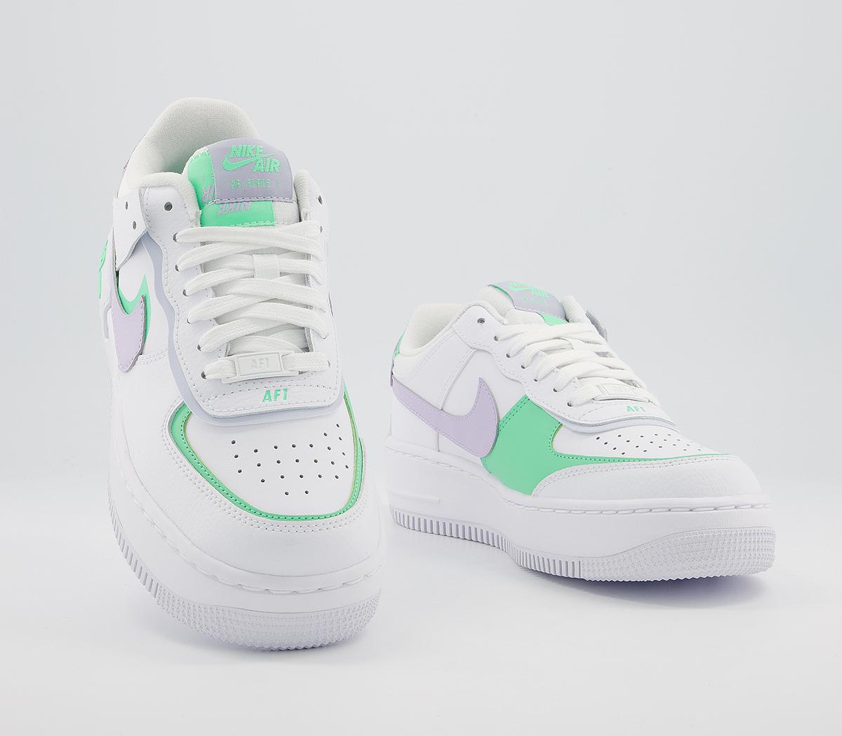 air force 1 white and lilac