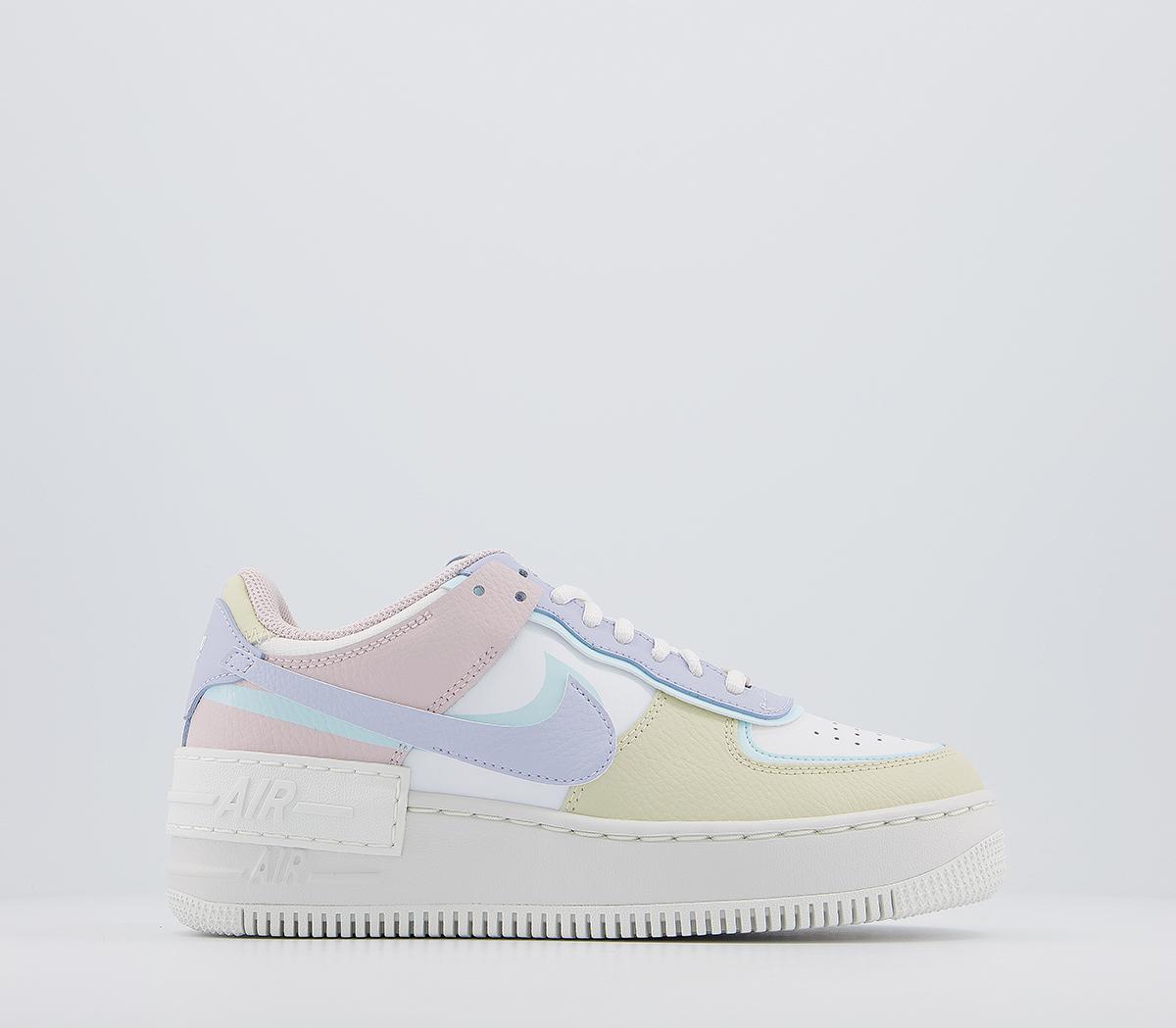 nike air force 1 shadow ghost glacier blue fossil rose