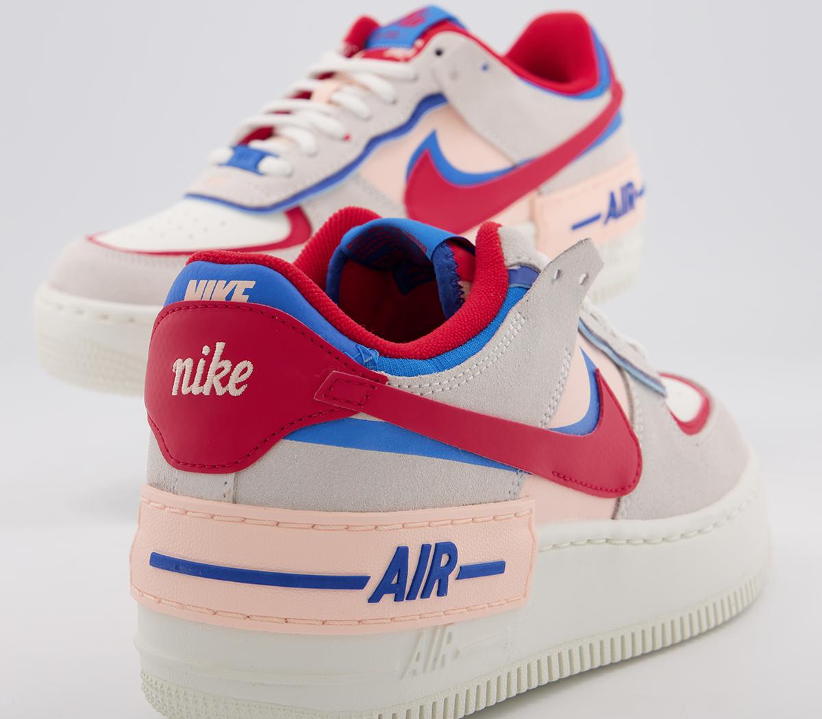 nike air force 1 shadow sail royal red