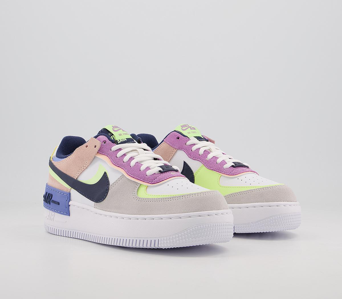 air force 1 shadow trainers white speed yellow barely rose