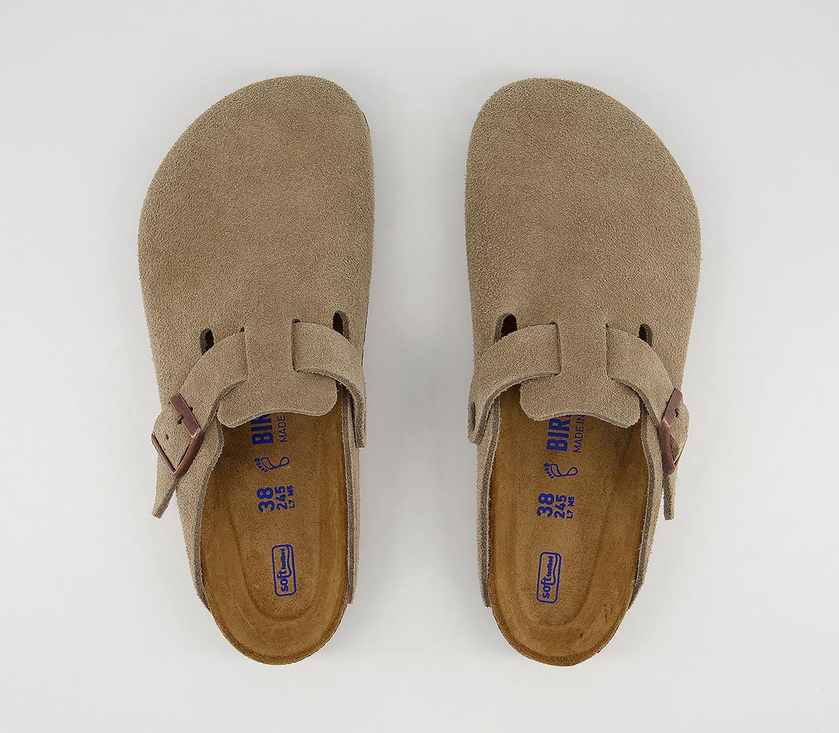 BIRKENSTOCK Boston Clogs Beige - Flat Shoes for Women