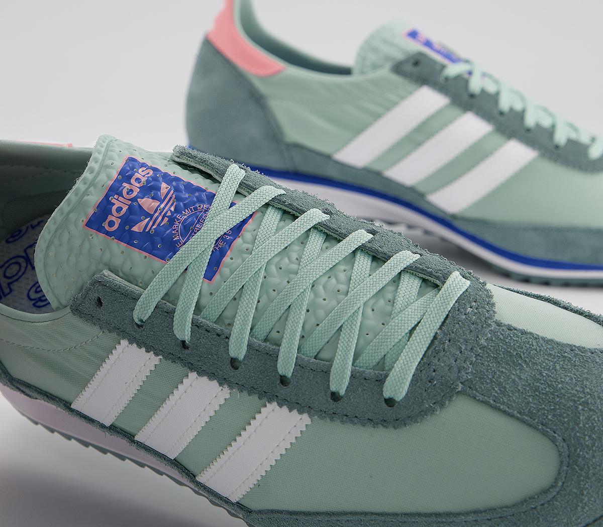 adidas Sl 72 Trainers Green Tint White Raw Green - Hers trainers