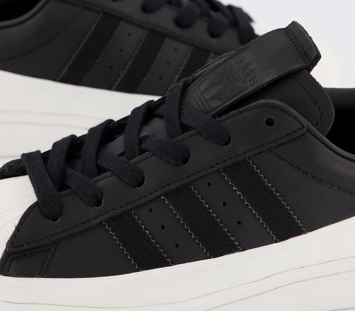 Adidas Superstar Trainers Core Black Off White Core Black - Hers Trainers