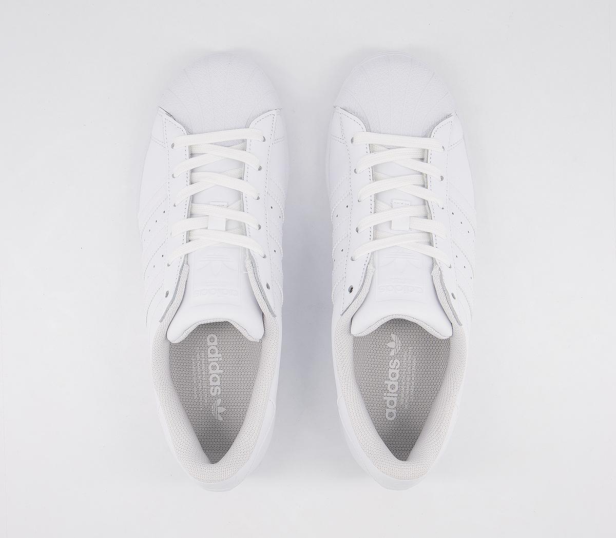 adidas Superstar Trainers White White White - Unisex Sports