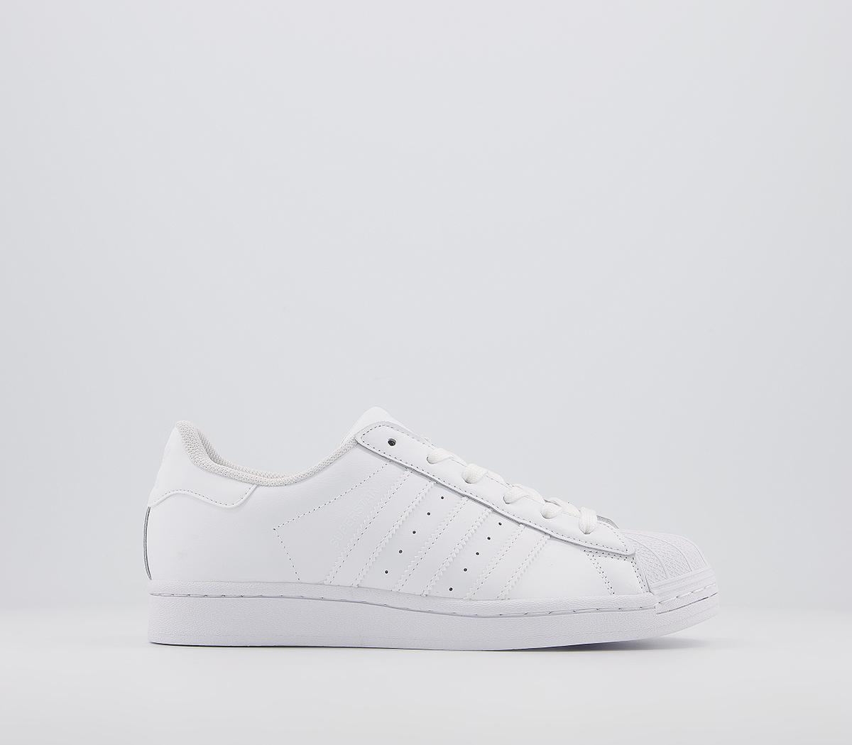 adidas superstar white white white