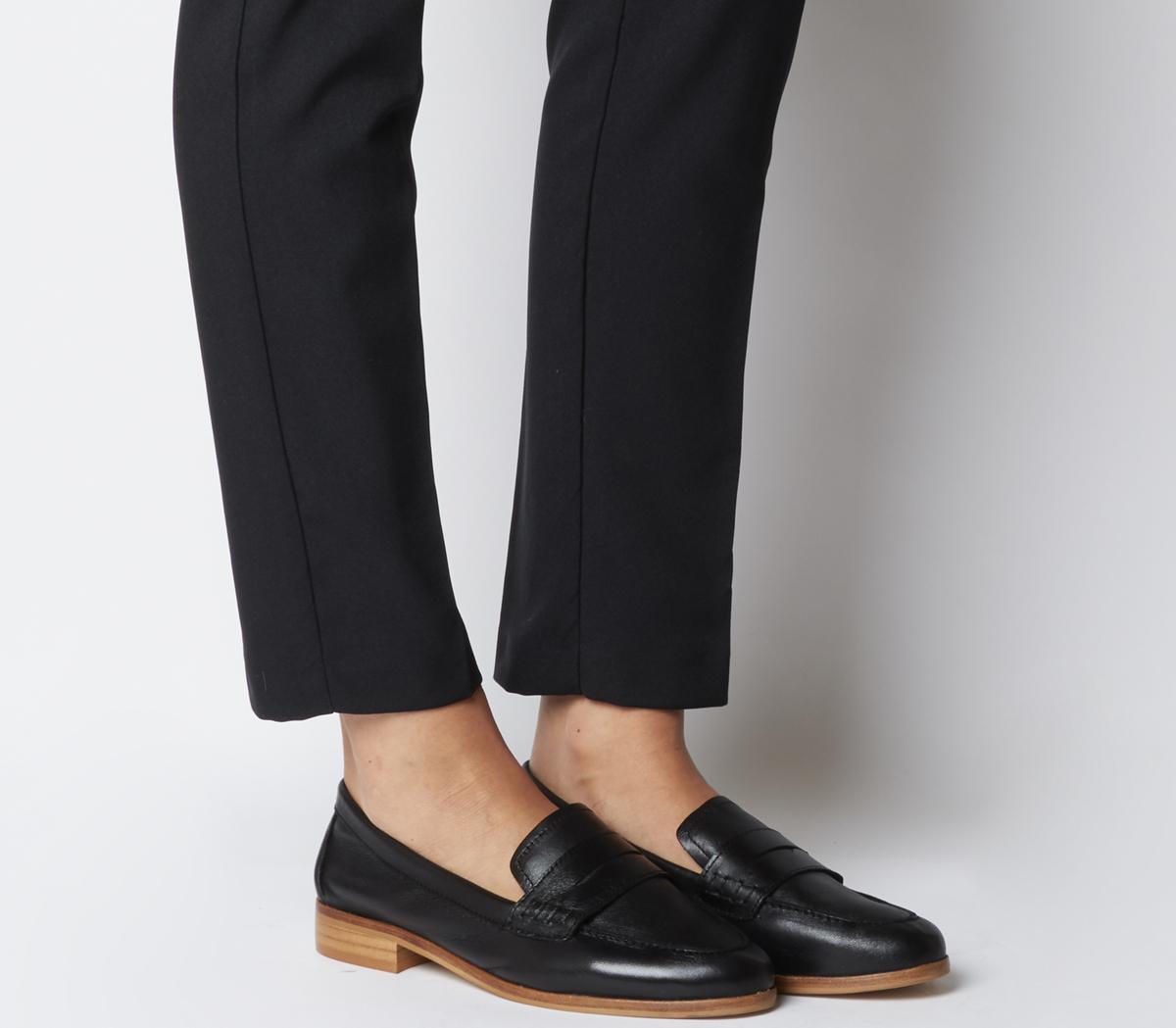 Office Friendship Soft Loafers Black 