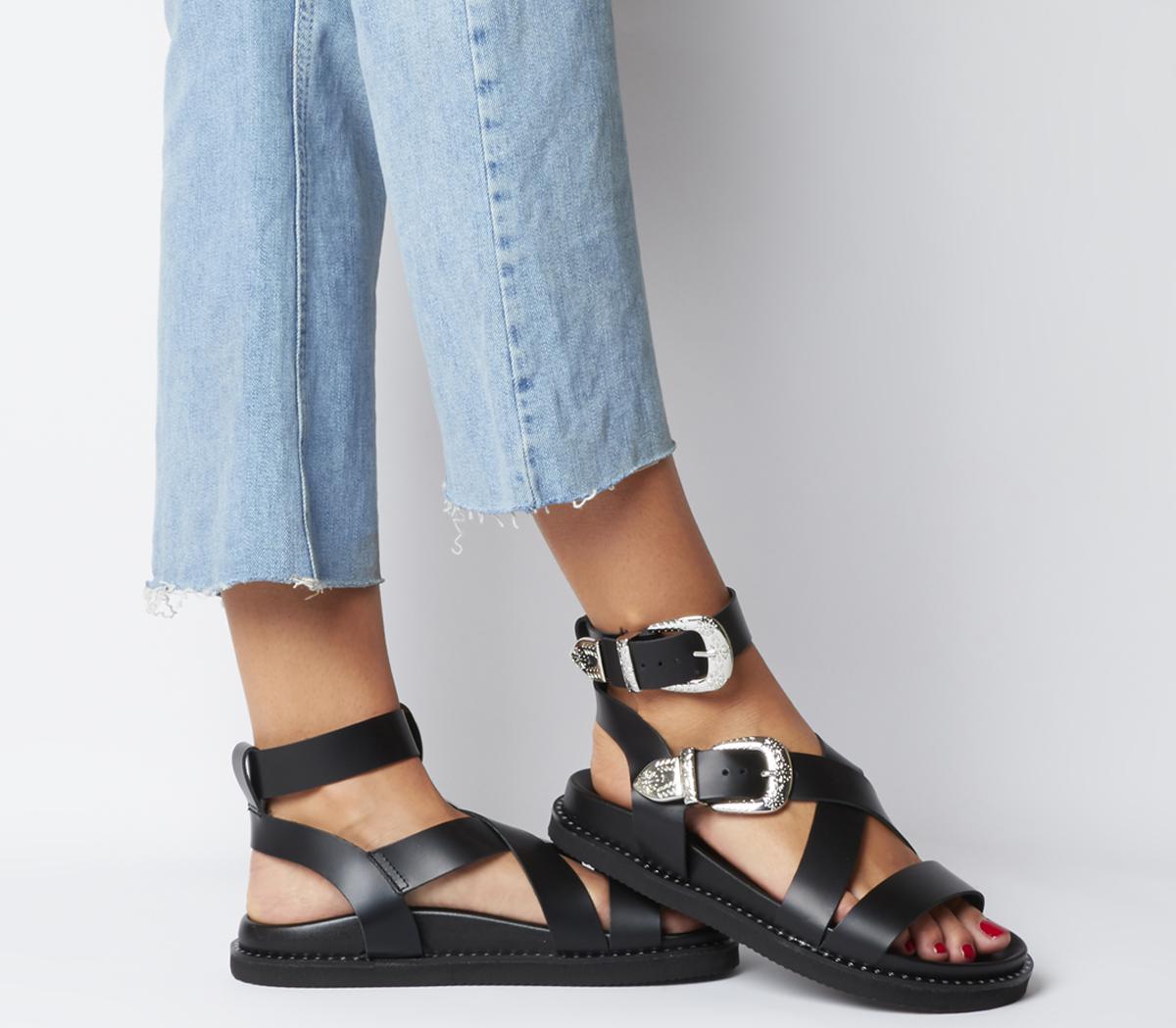 the buckle sandals