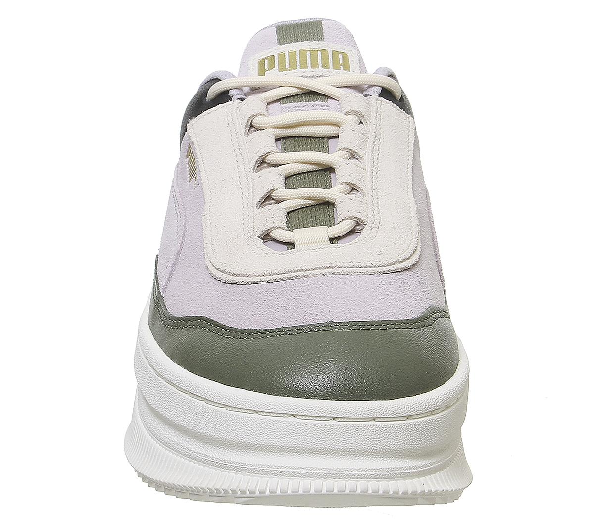 deva leather women's trainers