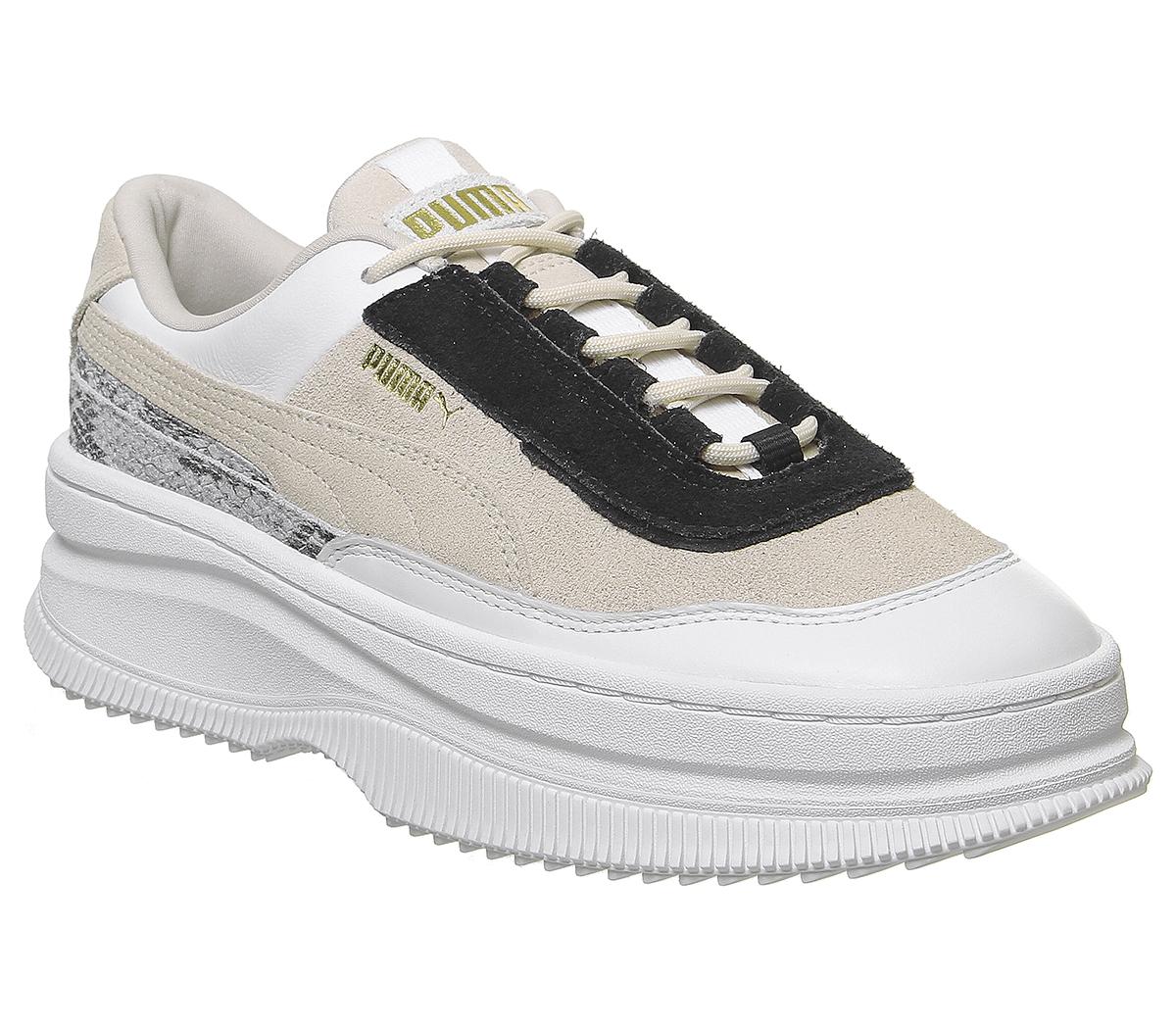 puma thick sole trainers