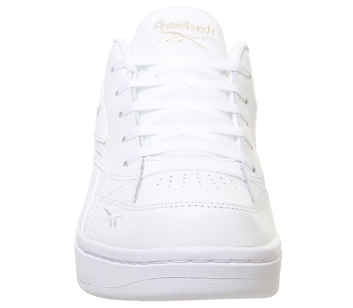 39 Ladies White Court Trainers Gif