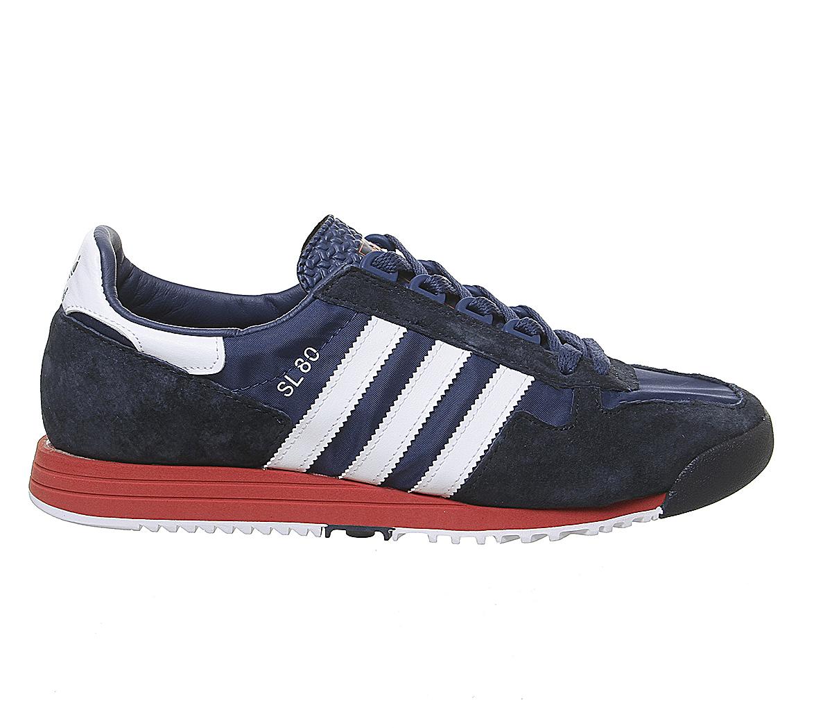 Sl80 adidas Sl 80 Trainers Tech Indigo White Legend Ink - His trainers