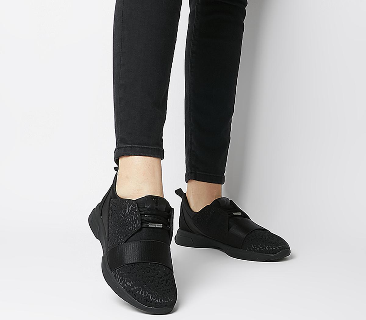 ted baker black womens trainers