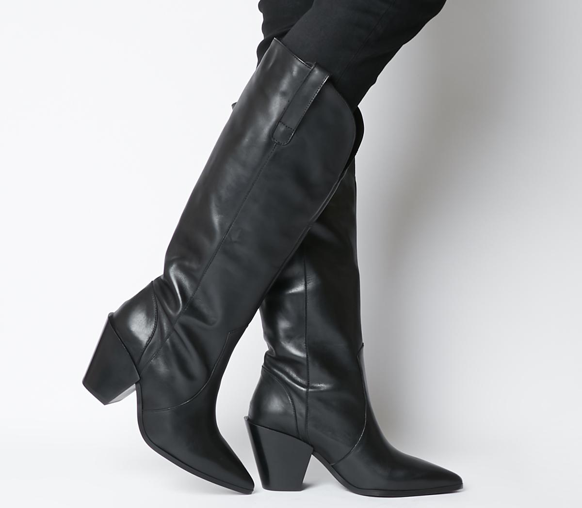 kash leather sock boots