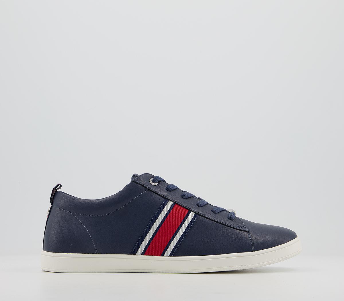 Office Chase Trainers Navy - Men's Casual Shoes