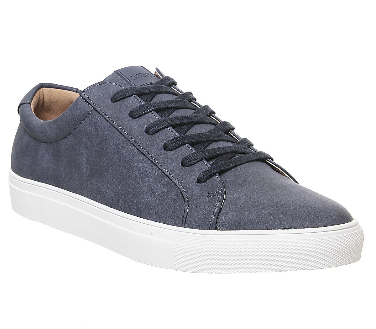 navy casual trainers
