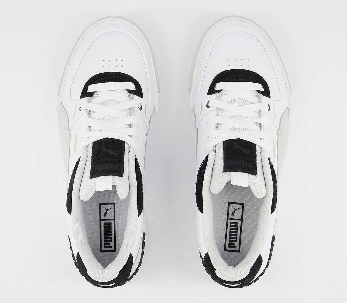 Puma cali sport schwarz weiß Clearance