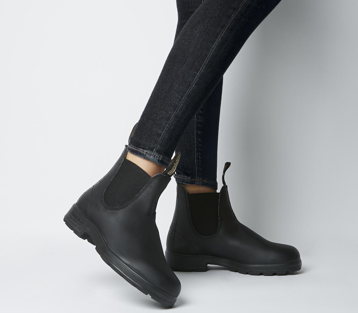 blundstone black boots