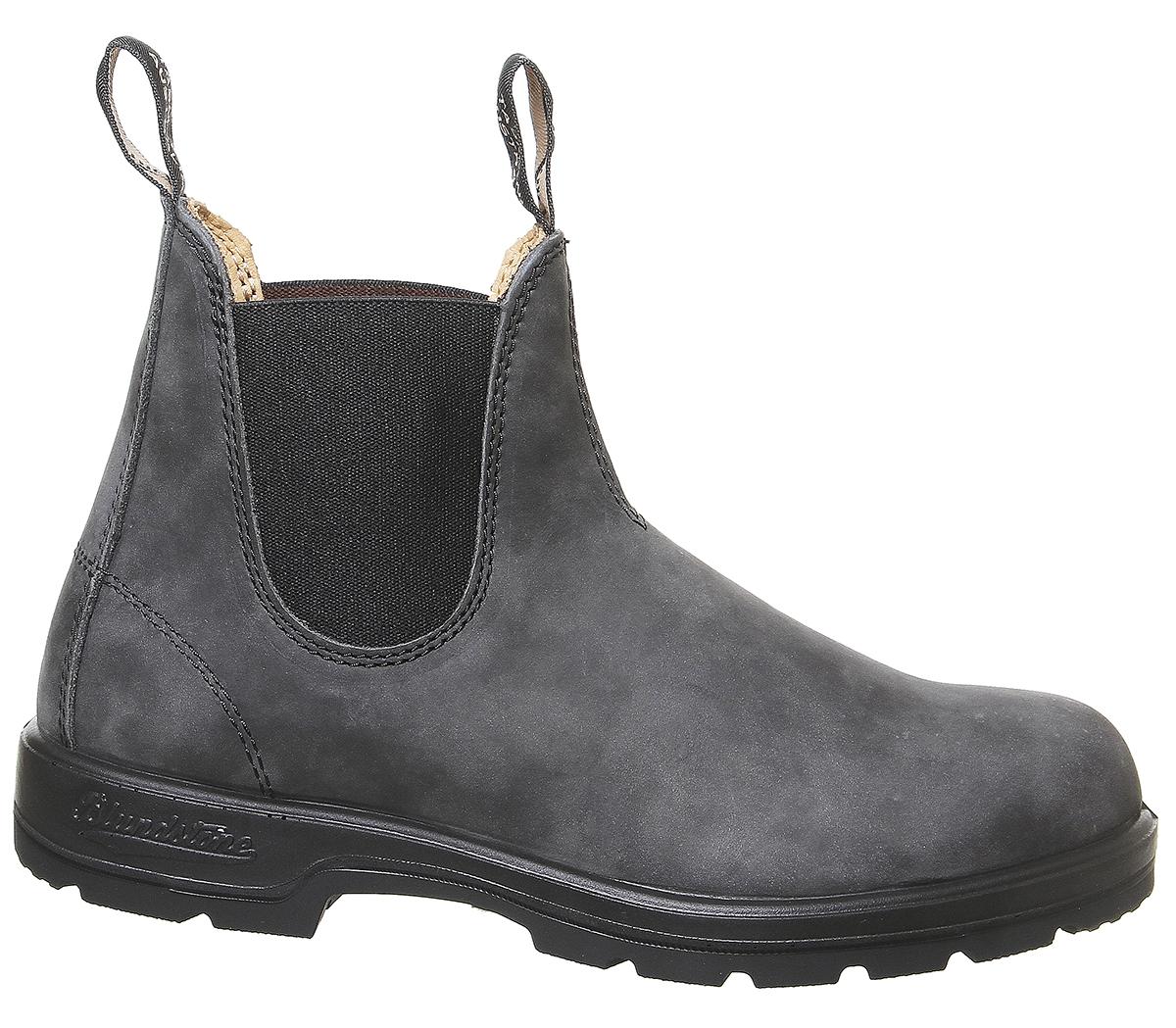 Blundstone Classic 587 Boots Rustic Black Online Exclusives