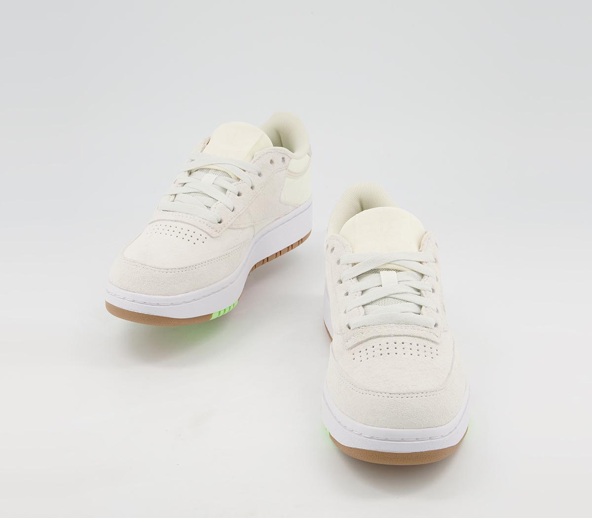 reebok double c chalk
