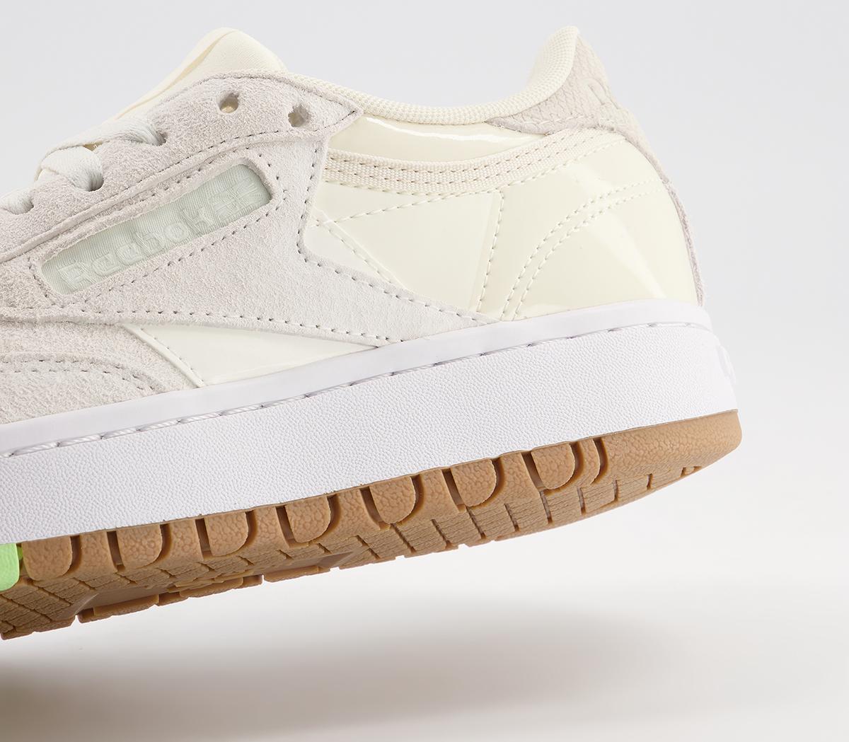 reebok double c chalk