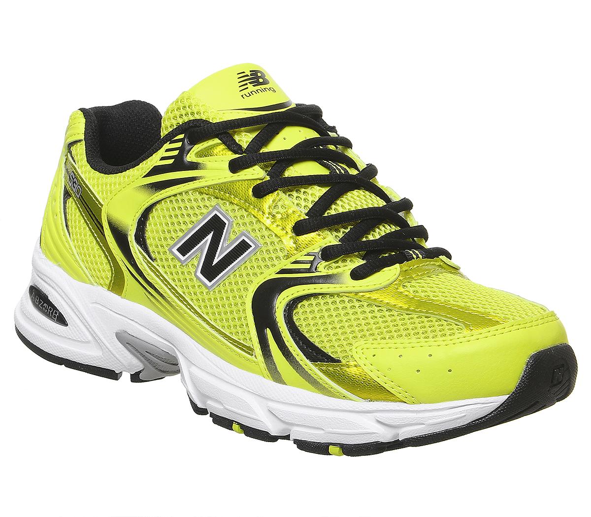 new balance yellow trainers