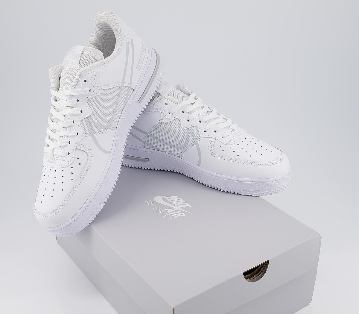 nike air force react trainers
