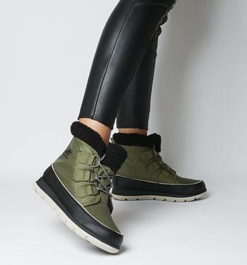 sorel carnival boot green