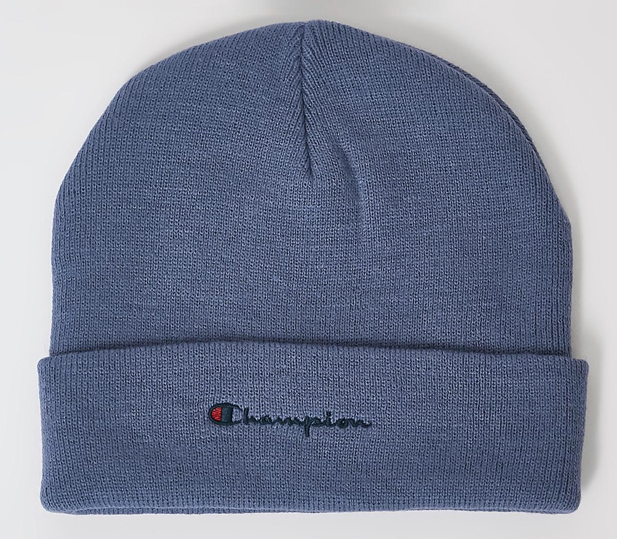 champion beanie blue