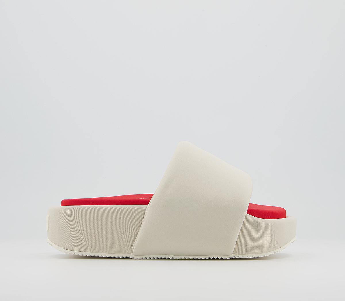 y3 leather slides