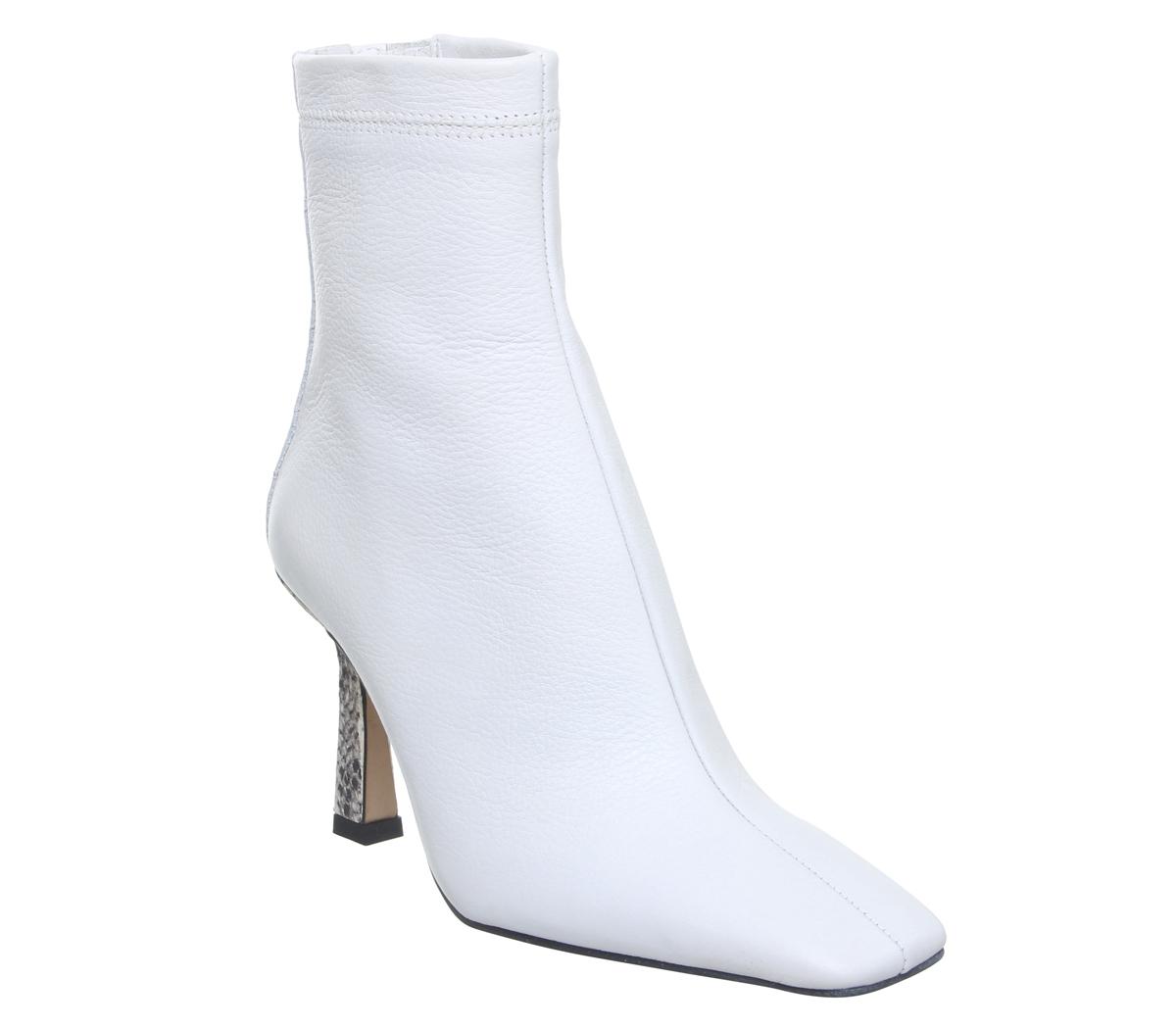 Office Address Dressy Square Toe Boots 